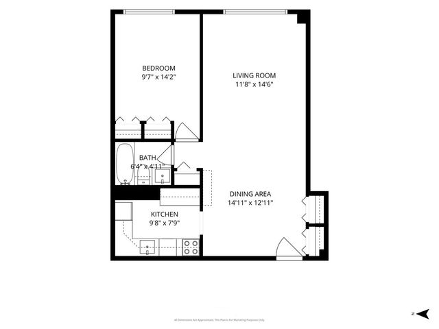 607 W Wrightwood Avenue 809, Chicago, IL 60614