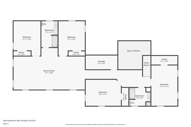 4243 Hopewell Drive NW, Cleveland, TN 37312
