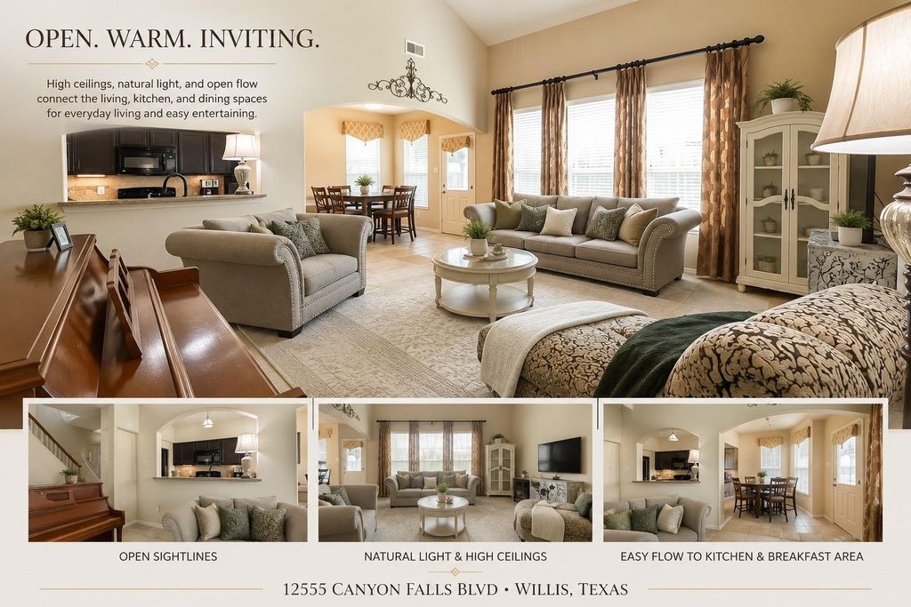 12555 Canyon Falls Boulevard, Willis, TX 77318