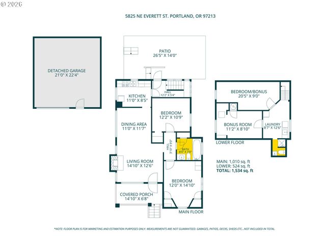 5825 Ne EVERETT St, Portland, OR 97213
