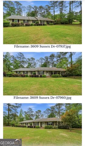 3609 Sussex, Milledgeville, GA 31061
