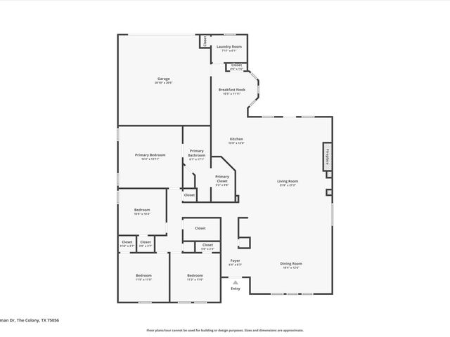 4624 Freeman Drive, The Colony, TX 75056