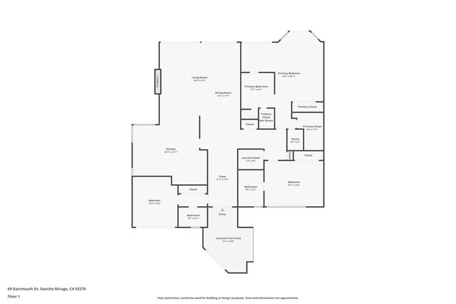 69 Dartmouth Drive, Rancho Mirage, CA 92270