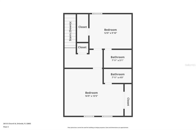 2613 E CHURCH STREET, Orlando, FL 32803