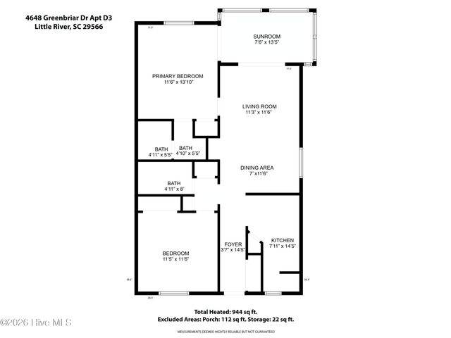 4648 Greenbriar Drive D 3, Little River, SC 29566