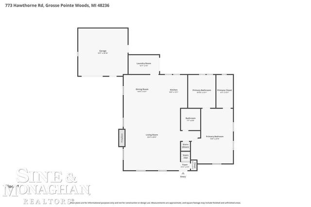773 Hawthorne Road, Grosse Pointe Woods, MI 48236