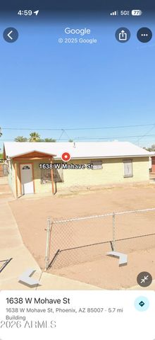 1638 W MOHAVE Street, Phoenix, AZ 85007