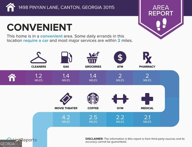 1498 Pinyan Lane, Canton, GA 30115