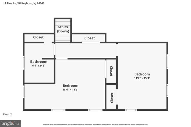 12 PINE LN, Willingboro, NJ 08046