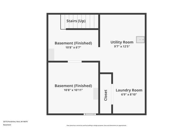 22173 Pondview, Novi, MI 48375