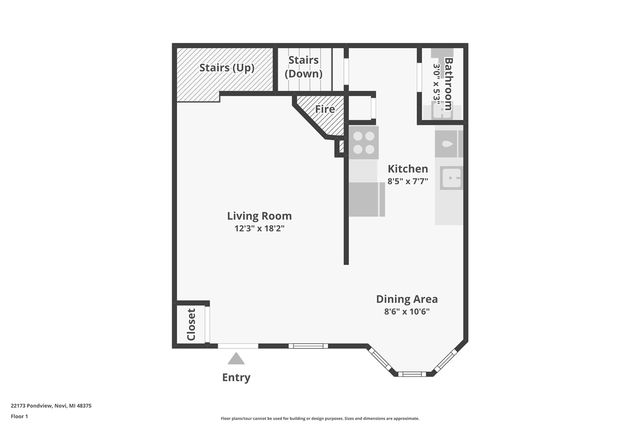 22173 Pondview, Novi, MI 48375