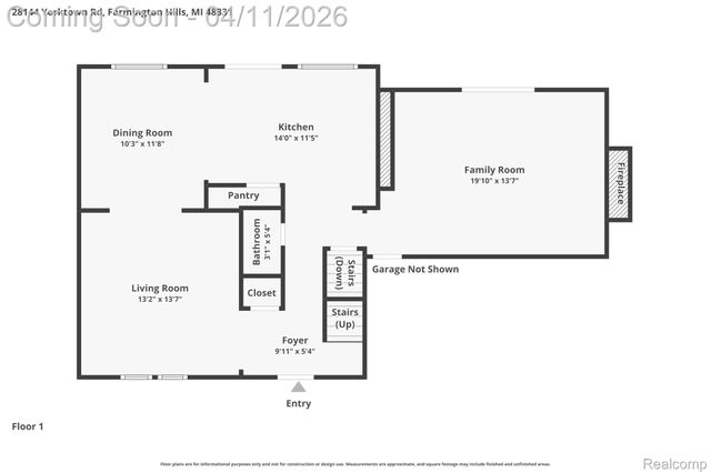 28144 Yorktown Road, Farmington Hills, MI 48331