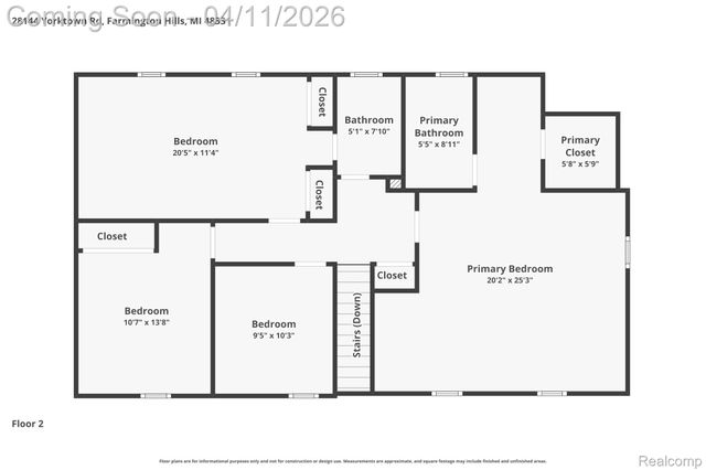 28144 Yorktown Road, Farmington Hills, MI 48331