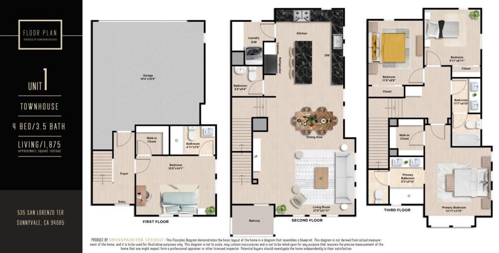 Image 50 of property listing at 535 San Lorenzo Terrace 1, Sunnyvale, CA 94085