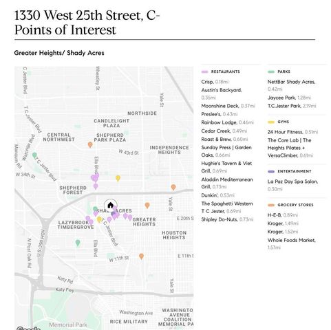 1330 W 25th Street C, Houston, TX 77008