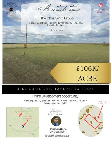 3565 County Road 405, Taylor, TX 76574