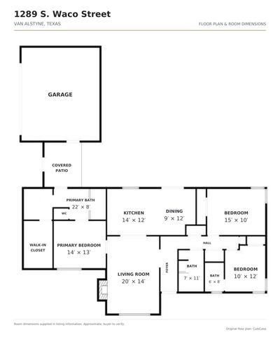 1289 S Waco Street, Van Alstyne, TX 75495