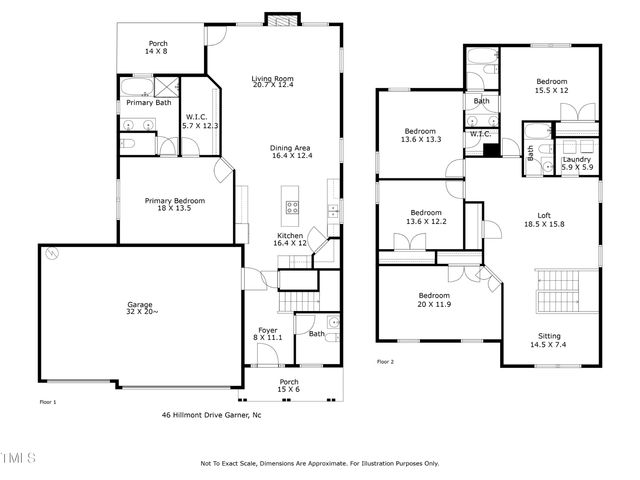 46 Hillmont Drive, Garner, NC 27529