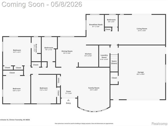 38523 Manchester Street, Clinton Township, MI 48036