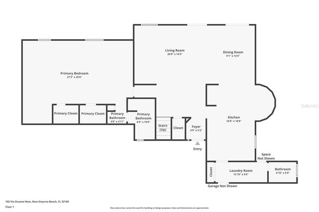 102 VIA DUOMO, New Smyrna Beach, FL 32169