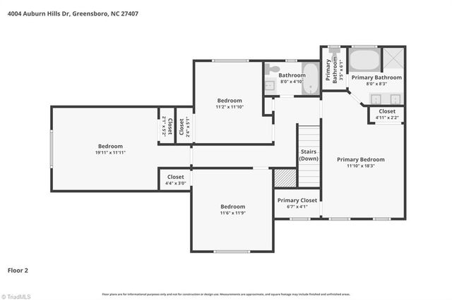 4004 Auburn Hills Drive, Greensboro, NC 27407