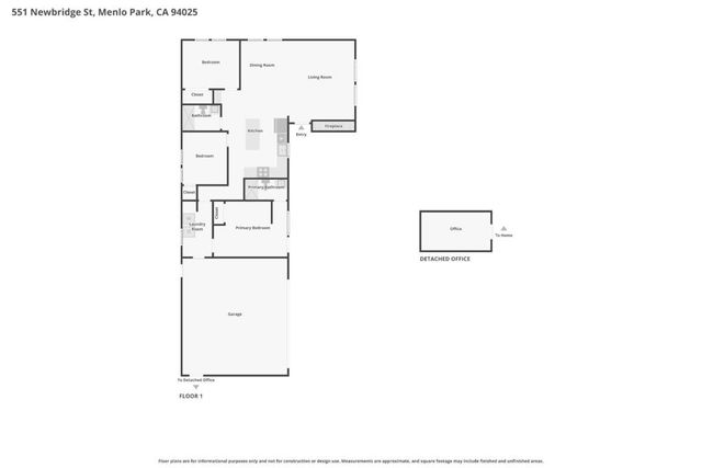 551 Newbridge Street, Menlo Park, CA 94025