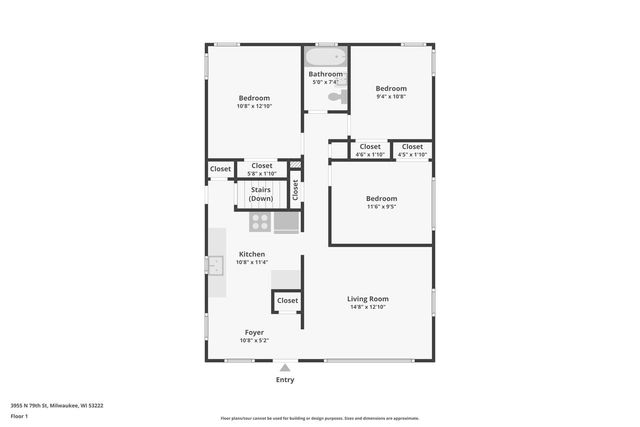 3955 N 79th STREET, Milwaukee, WI 53222