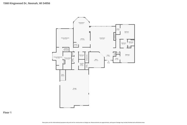1568 KINGSWOOD DRIVE, Neenah, WI 54956