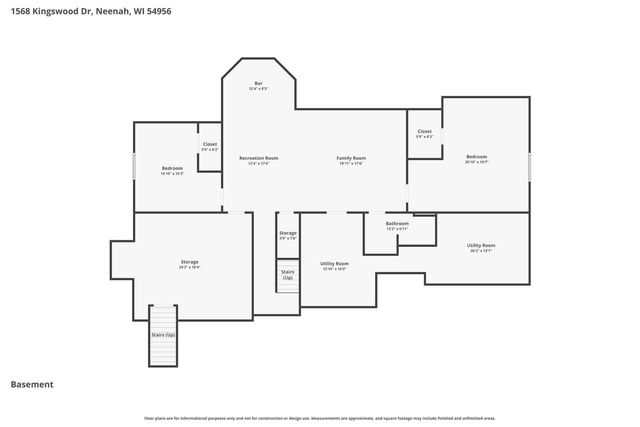 1568 KINGSWOOD DRIVE, Neenah, WI 54956