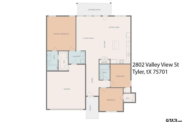 2802 Valley View St, Tyler, TX 75701