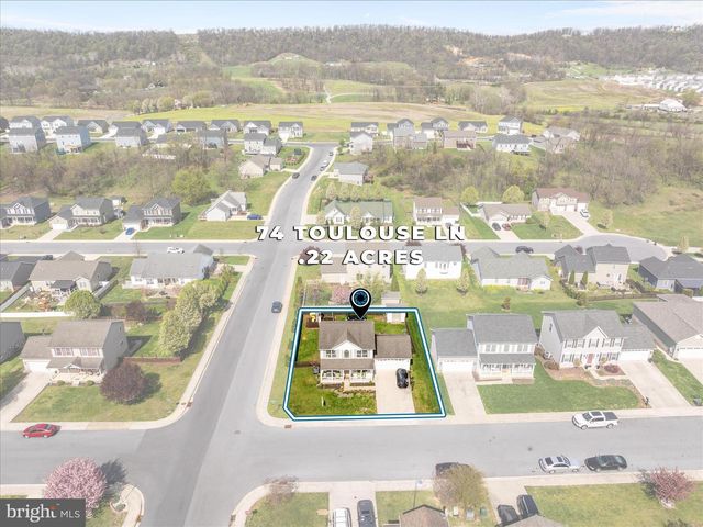 74 TOULOUSE LN, Martinsburg, WV 25403