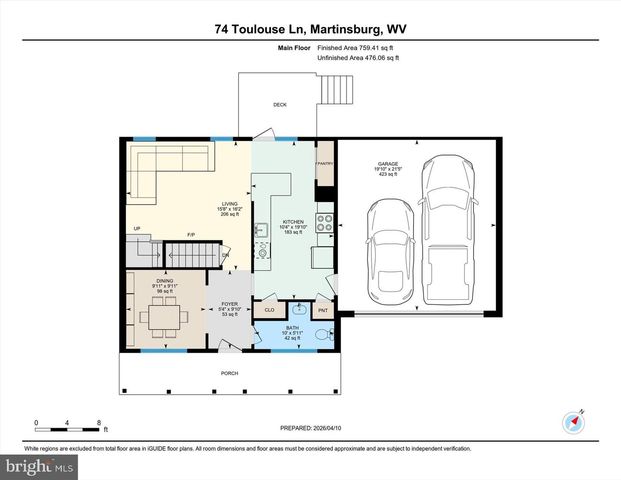 74 TOULOUSE LN, Martinsburg, WV 25403