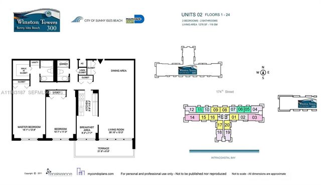 230 S 174th St 2202, Sunny Isles Beach, FL 33160
