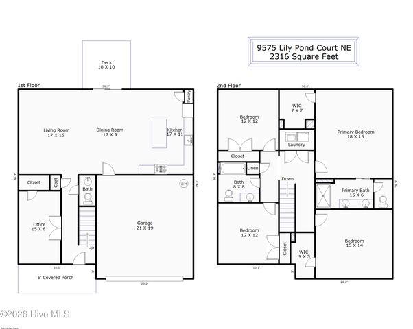 9575 Lily Pond Court NE, Leland, NC 28451
