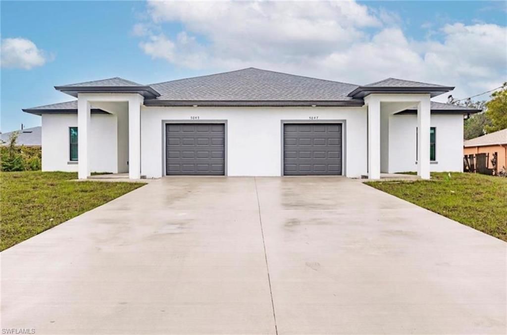 5045-5047 Locke LN, LEHIGH ACRES, FL 33973 — exterior