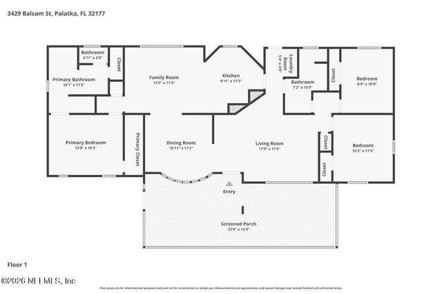 3429 BALSAM Street, Palatka, FL 32177