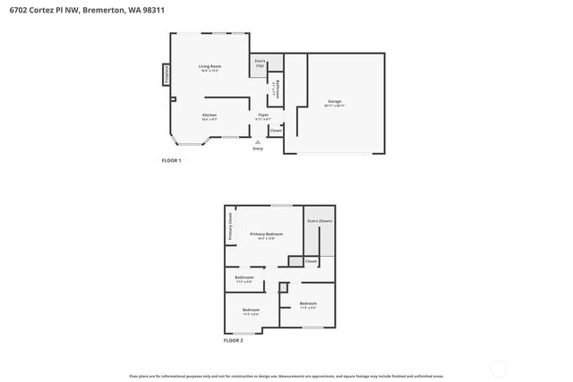 6702 Cortez Place NW, Bremerton, WA 98311