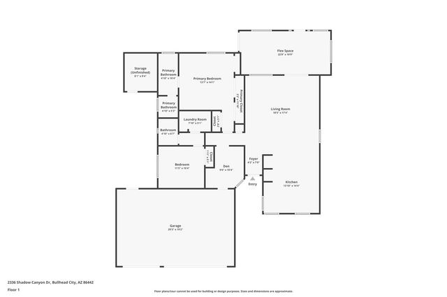 2336 Shadow Canyon Drive, Bullhead City, AZ 86442