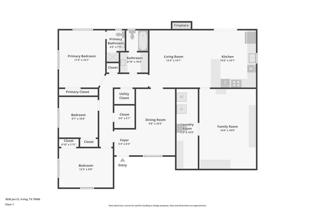 3036 Jan Court, Irving, TX 75060
