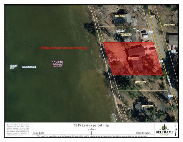 6315 Lavinia Road NE, Bemidji, MN 56601