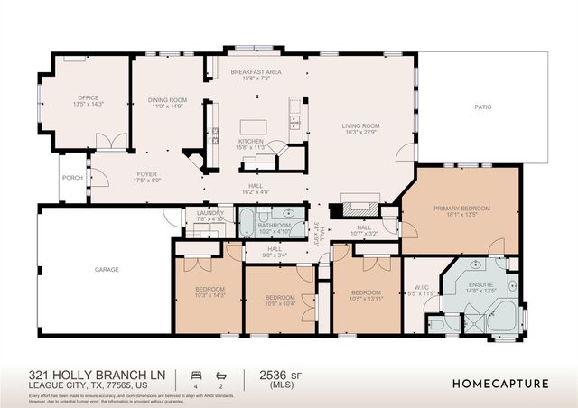 321 Holly Branch Lane, Kemah, TX 77565