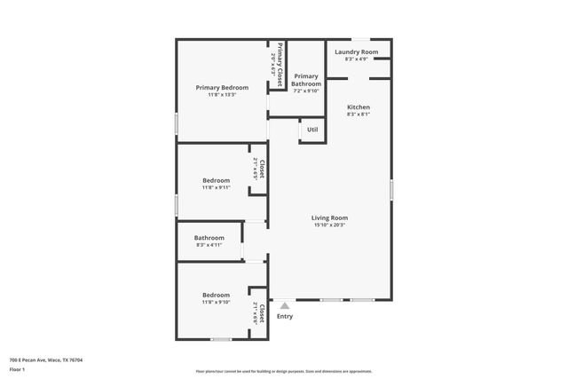 700 E Pecan Avenue, Waco, TX 76704