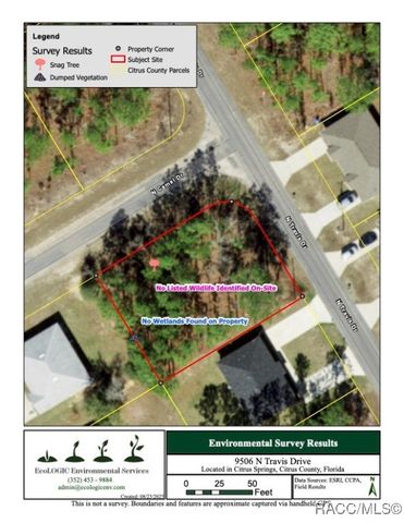 9506 N Travis Drive, Citrus Springs, FL 34434