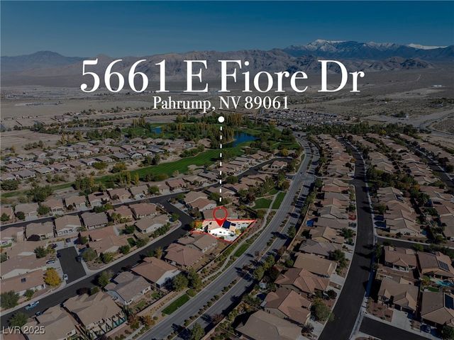 5661 East Fiore Drive, Pahrump, NV 89061