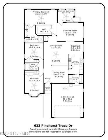 623 Pinehurst Trace Drive, Pinehurst, NC 28374