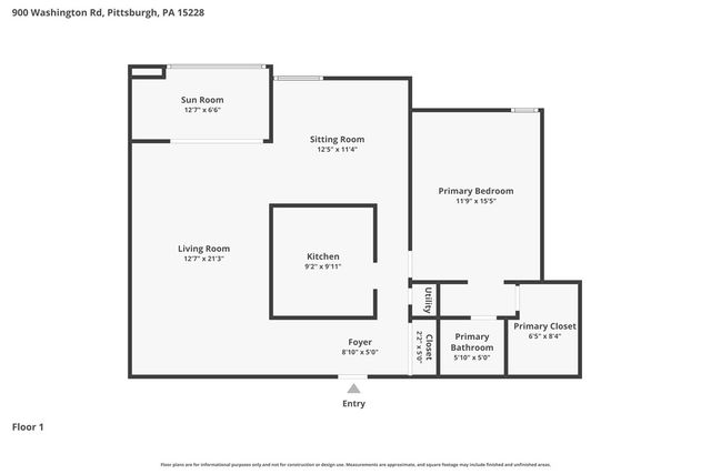 900 Washington Road 106, Mt Lebanon, PA 15228