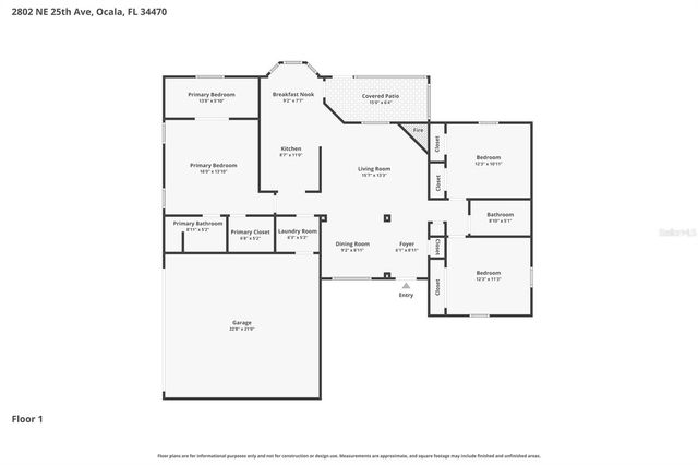 2802 NE 25TH AVENUE, Ocala, FL 34470