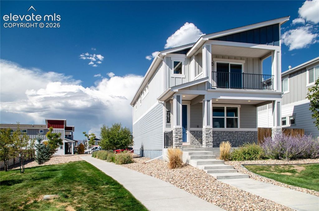 7671 Ochre View, Colorado Springs, CO 80908 — exterior