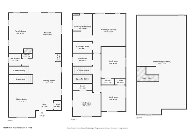 1818 N 36th Avenue, Stone Park, IL 60165