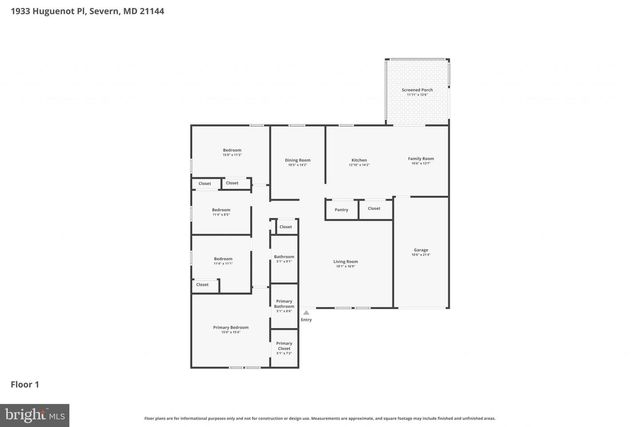 1933 HUGUENOT PL, Severn, MD 21144